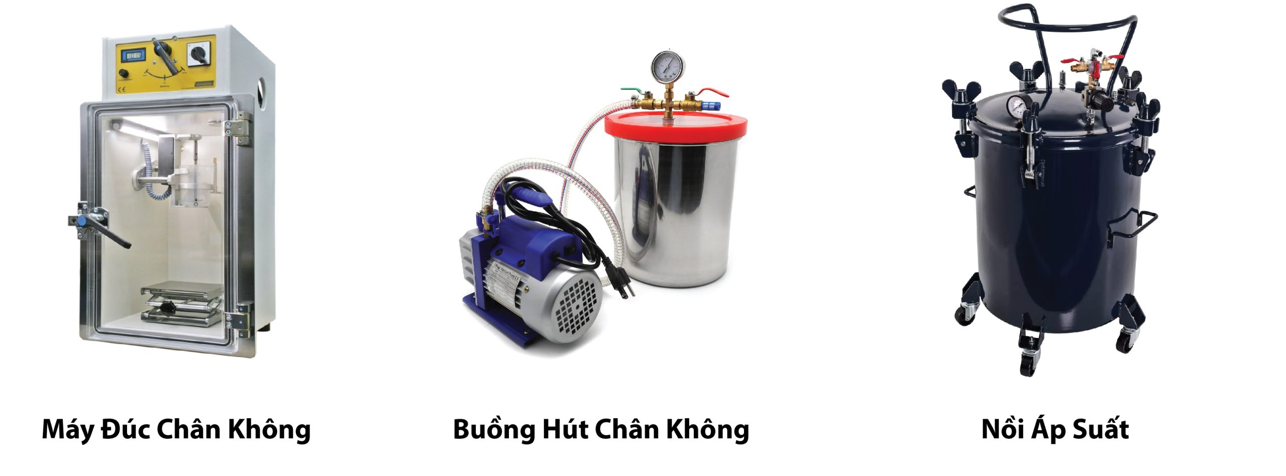 Thiết bị dùng cho đúc chân không